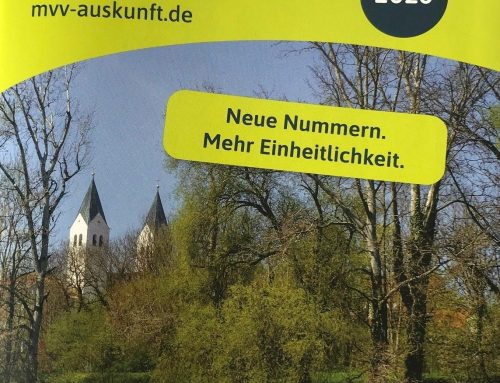 MVV-Fahrplan 2026 im Rathaus erhältlich