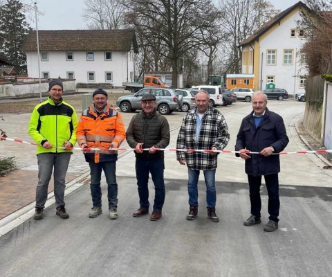 Update 26.11.2025: Baustelleninformation Bereich Kirchbergsiedlung und Kirchenvorplatz