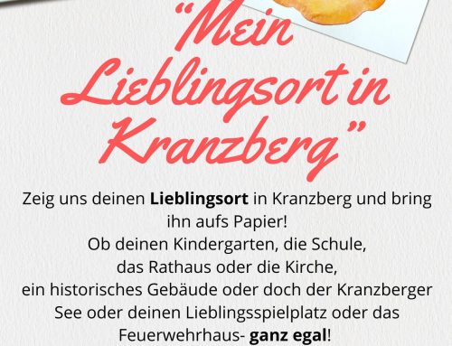 🎨Malwettbewerb zum Ortsjubiläum 🎨 – 1200 Jahre KRANZBERG