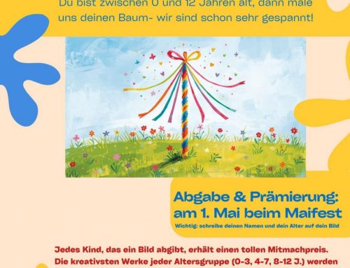 Malwettbewerb „Mein allerschönster Maibaum“ und Maibaumwache in Kranzberg
