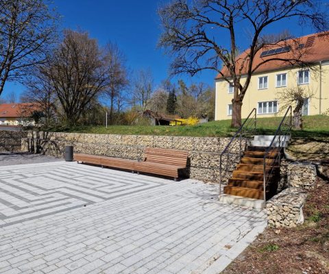 Einladung zur Einweihung Kirchenvorplatz am Sonntag, 19. April 2026 ab 10.30 Uhr