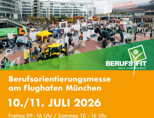 Berufsorientierungsmesse am Flughafen München vom 10./11. Juli 2026
