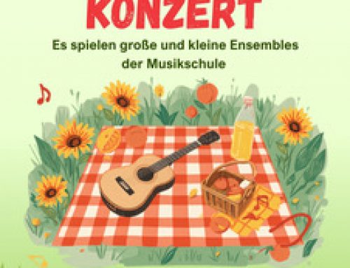 Picknick-Konzert der Musikschule Ampertal am Sonntag, 12.07.2026 an den Glonnterrassen in Allershausen