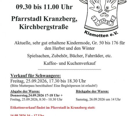 Kranzberger Kleidermarkt