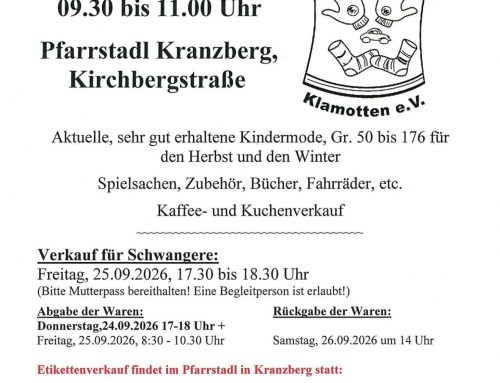 Kranzberger Kleidermarkt
