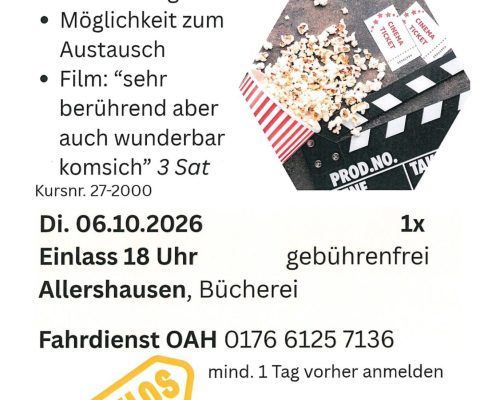 Reisendes Kino am 06.10.2026