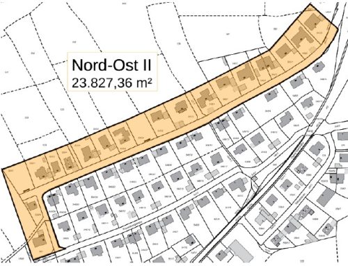 Bekanntmachung Billigungs- und Auslegungsbeschluss zur Aufhebung des Bebauungsplans „Nord-Ost II“