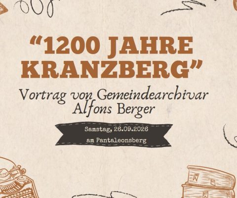 Vortrag 1200 Jahre Kranzberg