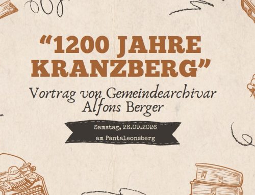Vortrag 1200 Jahre Kranzberg