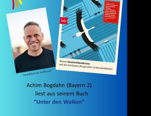 Lesung von Achim Bogdahn „Unter den Wolken“ in der Gemeindebücherei St. Quirin am 22.10.2026, 20 Uhr
