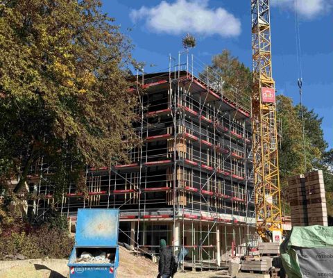 Richtfest für das Gebäude der Ganztagesbetreuung
