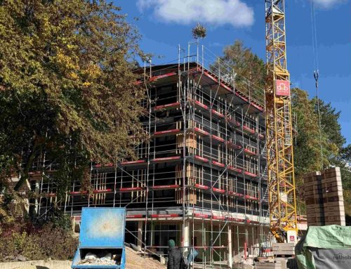 Richtfest für das Gebäude der Ganztagesbetreuung
